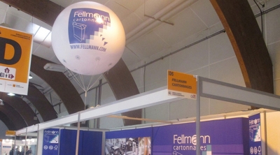 Ballon géant publicitaire diamètre 1.80 mètre pour salon ou foire